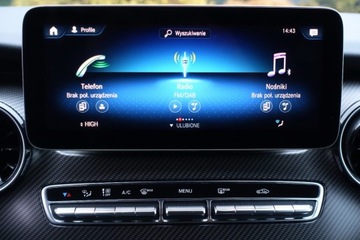 Mercedes Klasa V W447 Długi Facelifting 2.0 250d 190KM 2023 Mercedes-Benz Klasa V Bezwypadek SalonPL Tempomat Kamera 8os fotele p, zdjęcie 11