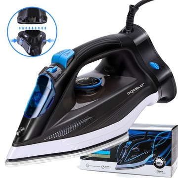 ŻELAZKO ELEKTRYCZNE AIGOSTAR SEAN 2600W 320ml, szybkie nagrzewanie