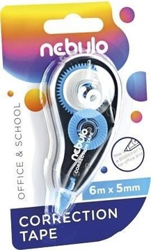 KOREKTOR W TAŚMIE 5MM X 6M NEBULO, NEBULO
