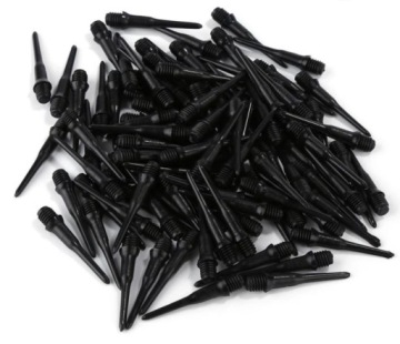 ДАРТС НАБОР ДАРТС НАБОР ДАРТС НАБОР 100 НАСАДОК, ЛАТУНЬ, ЧЕРНЫЙ