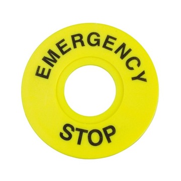 Osłona przycisku bezpieczeństwa EMERGENCY STOP 1