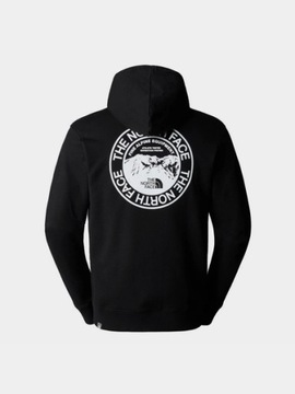 Bluza The North Face HOODIE ZIP BINER GRAPHICBlack