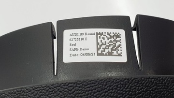 КРЫШКА ПОДУШКИ БЕЗОПАСНОСТИ ВОДИТЕЛЯ AUDI A4 B9 62725210E