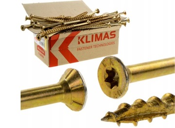 WKRĘTY CIESIELSKIE 8x80 TORX ŁEB STOŻKOWY 10szt