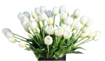 TULIPAN TULIPANY SILIKONOWE BUKIET gumowe