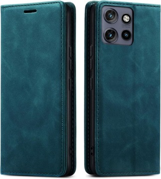 ETUI SKÓRZANE MAGNETYCZNE SHEEP SKIN DO MOTOROLA EDGE 50 NEO + SZKŁO