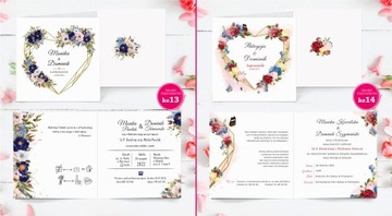 Персонализированные свадебные приглашения в стиле бохо в деревенском стиле — 10 шт. / Автор дизайна