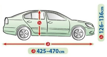 Брезентовый чехол OPEL Astra H J Vectra A B C