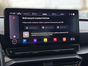 Cupra Formentor Crossover 1.5 TSI 150KM 2021 Cupra Formentor BEATS Czujniki Full Link Tempomat ACC Led Serwis ASO, zdjęcie 24