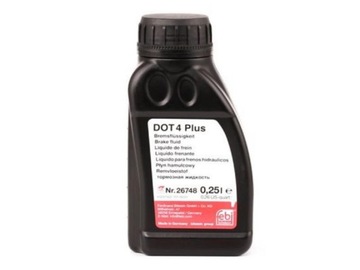 FEBI 26748 ТОРМОЗНАЯ ЖИДКОСТЬ. ДОТ4+ 0,25 л АУДИ Фольксваген