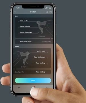 Shimano ULTEGRA ST-R8170L 2-скоростной рычаг. Ди2