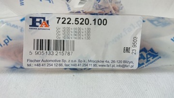 ШАЙБА МЕДНАЯ FA1 722.520.100 2 шт. 10х14х1