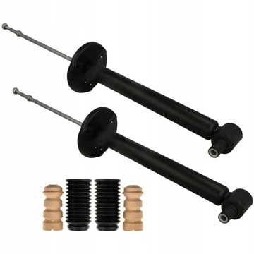 AMORTYZATORY + OSŁONY ODBOJE TYŁ AUDI A4 B5