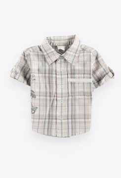 РУБАШКА В КЛЕТКУ С ПРИНТОМ__56 P3T147 FIXONI__MP7