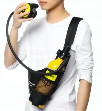 КОМПЛЕКТ БАЛЛОНОВ ДЛЯ ПОДВОДНОСТИ 1 Л + СУМКА + КЛАПАНЫ