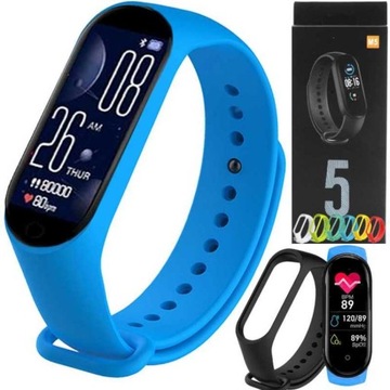 SMARTBAND M5 SMARTWATCH OPASKA PULS KROKI ROZMOWY