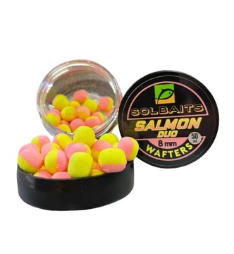 Przynęty Solbaits Salmon DUO 8mm Waf Żółty-Spr.róż