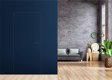 ДВЕРЬ + СКРЫТАЯ РАМКА Sara Color L 80 внутри