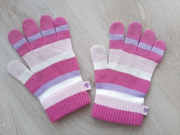 Шаль NEXT, шарф HAIRY BOA + перчатки GLITTER