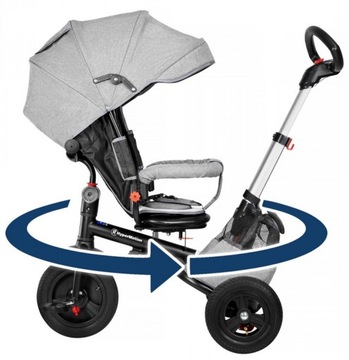 ПОВОРОТНЫЕ ВЕЛОСИПЕДНЫЕ ВЕЛОСИПЕДНЫЕ КОЛЕСА HyperMotion Tobi VELAR Grey