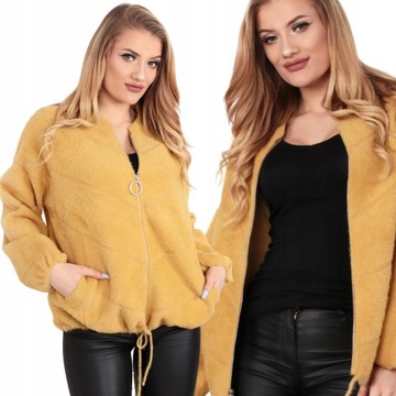 ALPAKA SWETER BOMBERKA BLUZA ZAMEK KOLORY 2040