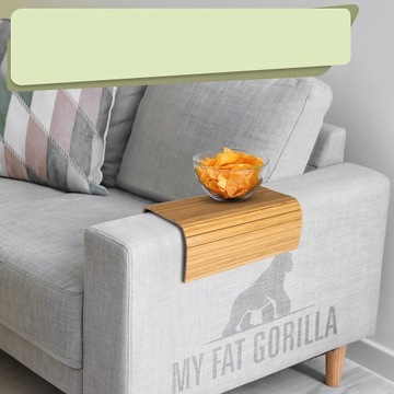 ПОДЛОКОТНИК ДЛЯ ДИВАНА ПОДДОН БАМБУК ПОДДОН ДЛЯ ДИВАНА СВЕТЛО-КОРИЧНЕВАЯ ПОДКЛАДКА