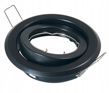 Передвижной галогенный светодиодный светильник, матово-черный литой