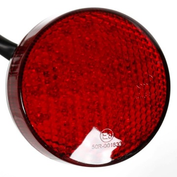 LAMPA TYLNA LED OKRĄGŁA MOTOCYKL MOTOROWER