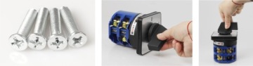 КУЛАЧКОВЫЙ ПЕРЕКЛЮЧАТЕЛЬ 125A 0-1 3F ПЛАТА IP65