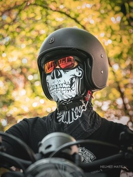 ЧЕРЕП Шелковая Балаклава Высококачественный универсальный размер Череп