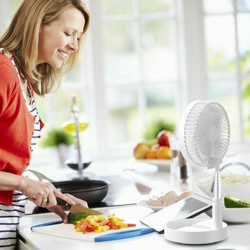 МОЩНЫЙ ВЕНТИЛЯТОР НАПОЛЬНЫЙ ВЕНТИЛЯТОР НАСТОЛЬНЫЙ НАСТОЛЬНЫЙ USB MINI 7,2 Ач