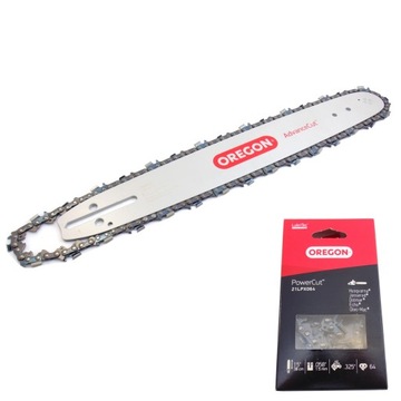 PROWADNICA 38cm 325' 1,5 PIŁA HUSQVARNA ŁAŃCUCH 64