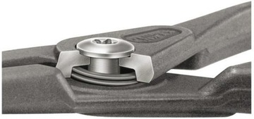 Клещи Зегера для внешних стопорных колец. изогнутый на 90°, 49 21 A21 KNIPEX