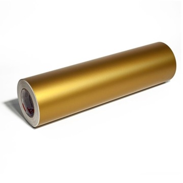 Okleina Meblowa 50 x 100 cm Złoty Matowy