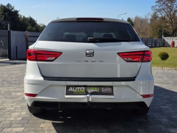 Seat Leon III ST Facelifting 1.6 TDI 115KM 2019 Seat Leon 1.6TDI 116PS Automat Ledy Kamera Sliczny Gwarancja 1.6 Diesel, zdjęcie 5