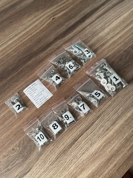 НОВЫЙ НАБОР ВИНТОВ ИЗ НЕРЖАВЕЮЩЕЙ КРЕПЛЕНИЯ OGAR 200 OGAR 205 ROMET