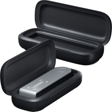 Запираемый чехол-кошелек для криптовалюты Ledger Nano X Case, черный