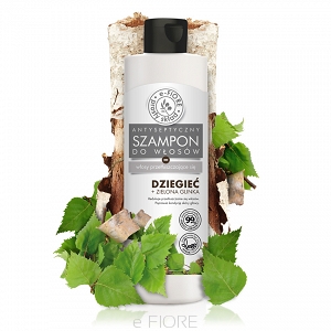 Szampon DZIEGCIOWY Z ZIELONĄ GLINKĄ 250ml e-FIORE