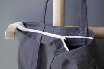 Элегантная хлопковая городская сумка для школы ЭКО.