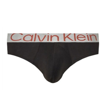 -25% CALVIN KLEIN SLIPY MĘSKIE 3-PACK STEEL CZARNY M