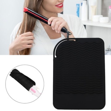 Стойкий силиконовый выпрямитель для волос.