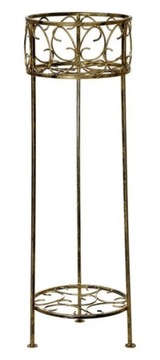 KWIETNIK METALOWY STOJAK NA 1 KWIATY KUTY 90CM 256