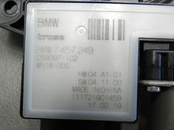 BMW X3 G01 MOTOREK OKNO PRAVÝ PŘEDNÍ 7457249