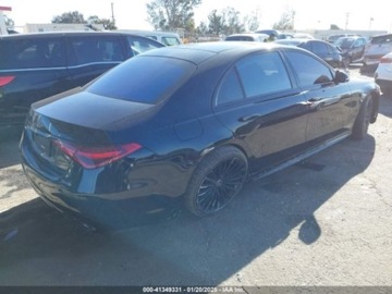 Mercedes 2023 Mercedes-Benz Klasa S 2023r., 580 4Matic, od ubezpieczalni 4.0 Benzyna, zdjęcie 6