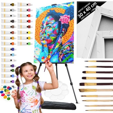 НАБОР ХУДОЖЕСТВЕННОЙ КРАСКИ В ПОДАРОК