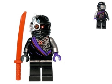 LEGO Ninjago Legacy - Nindroid Warrior + hełm + miecz ! 40374 njo591