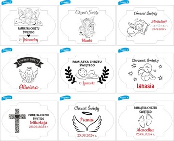 Сувенирная подарочная коробка на Святое Крещение Подарок на Святое Крещение Ангел