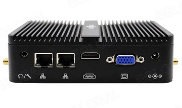 Промышленный мини-ПК Intel WiFi HDMI VGA 2xRJ45 RS