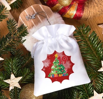 РОЖДЕСТВЕНСКИЕ СУМКИ АДВЕНТ-КАЛЕНДАРЬ 24 ШТ Y4