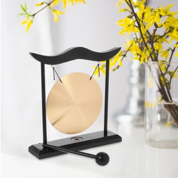 GONGON STOŁOWY ZEN DZWONEK NA BIURKO MIEDZIANY